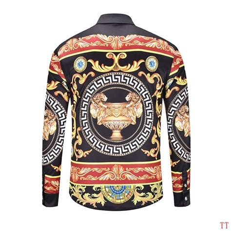 versace shirts replica india|men's versace shirts.